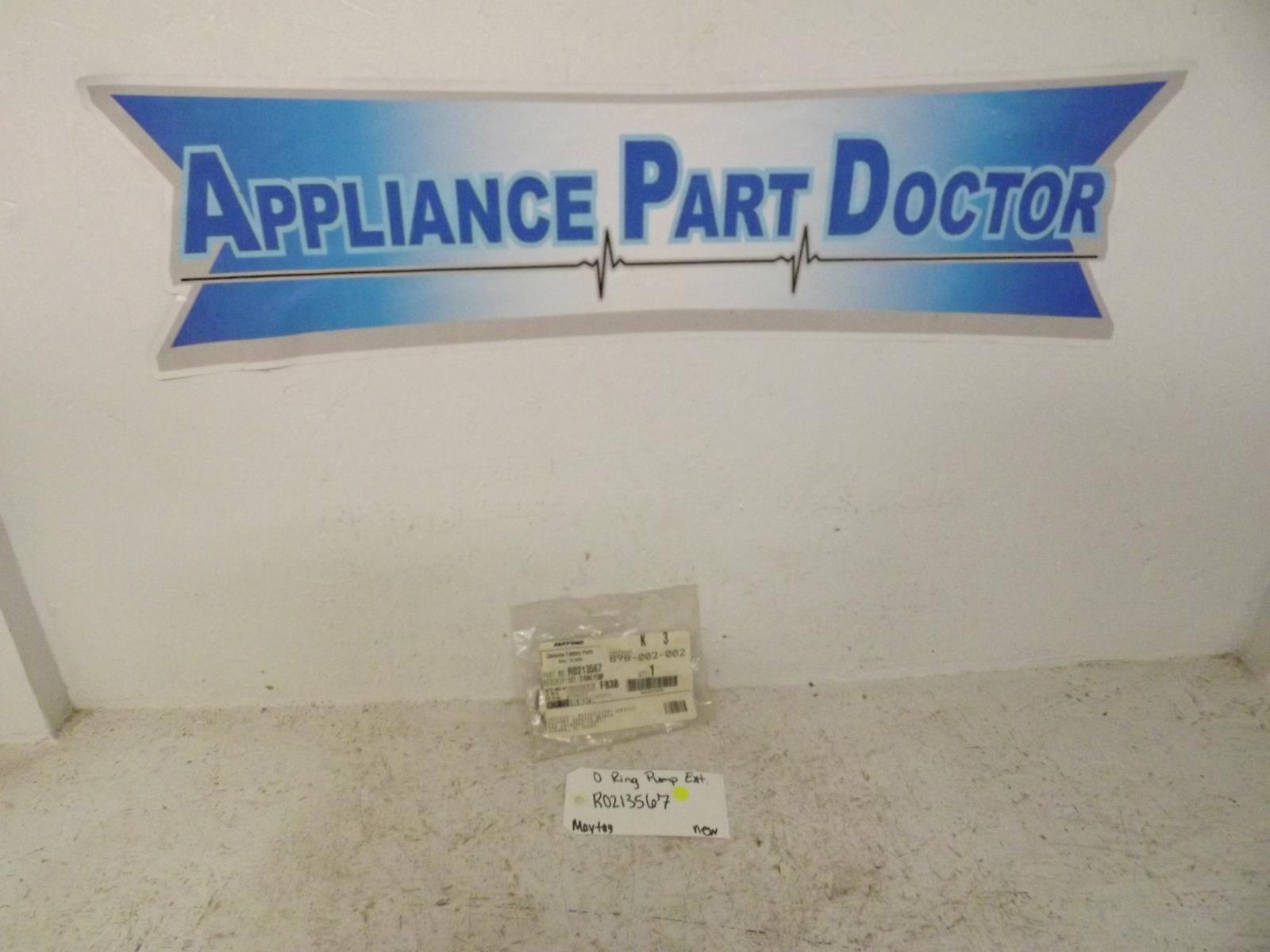 Maytag Dishwasher R0213567 O Ring Pump Ext. New Maytag Dishwasher R0213567 O Ring Pump Ext. New